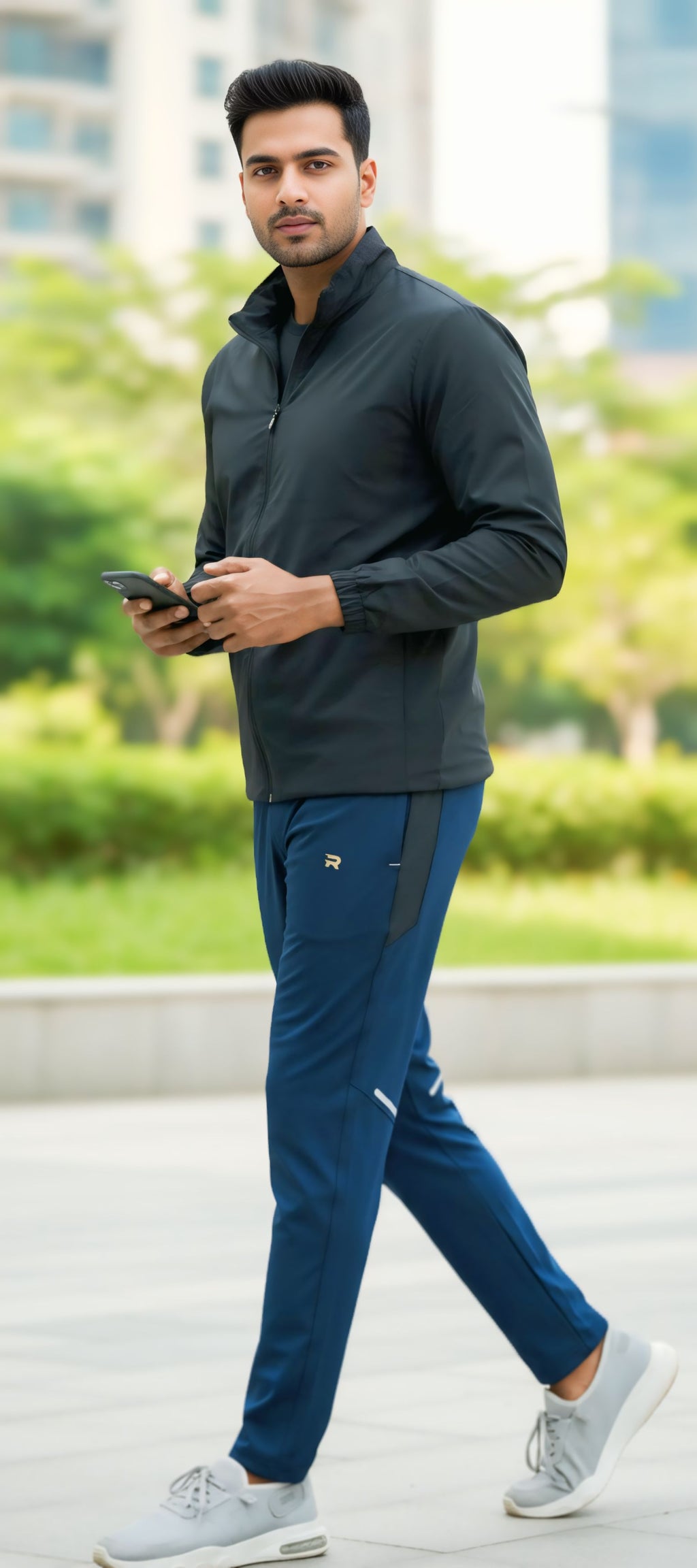 SLF-3BT 4WAY LYCRA SIDE PATTERN FULL PANT
