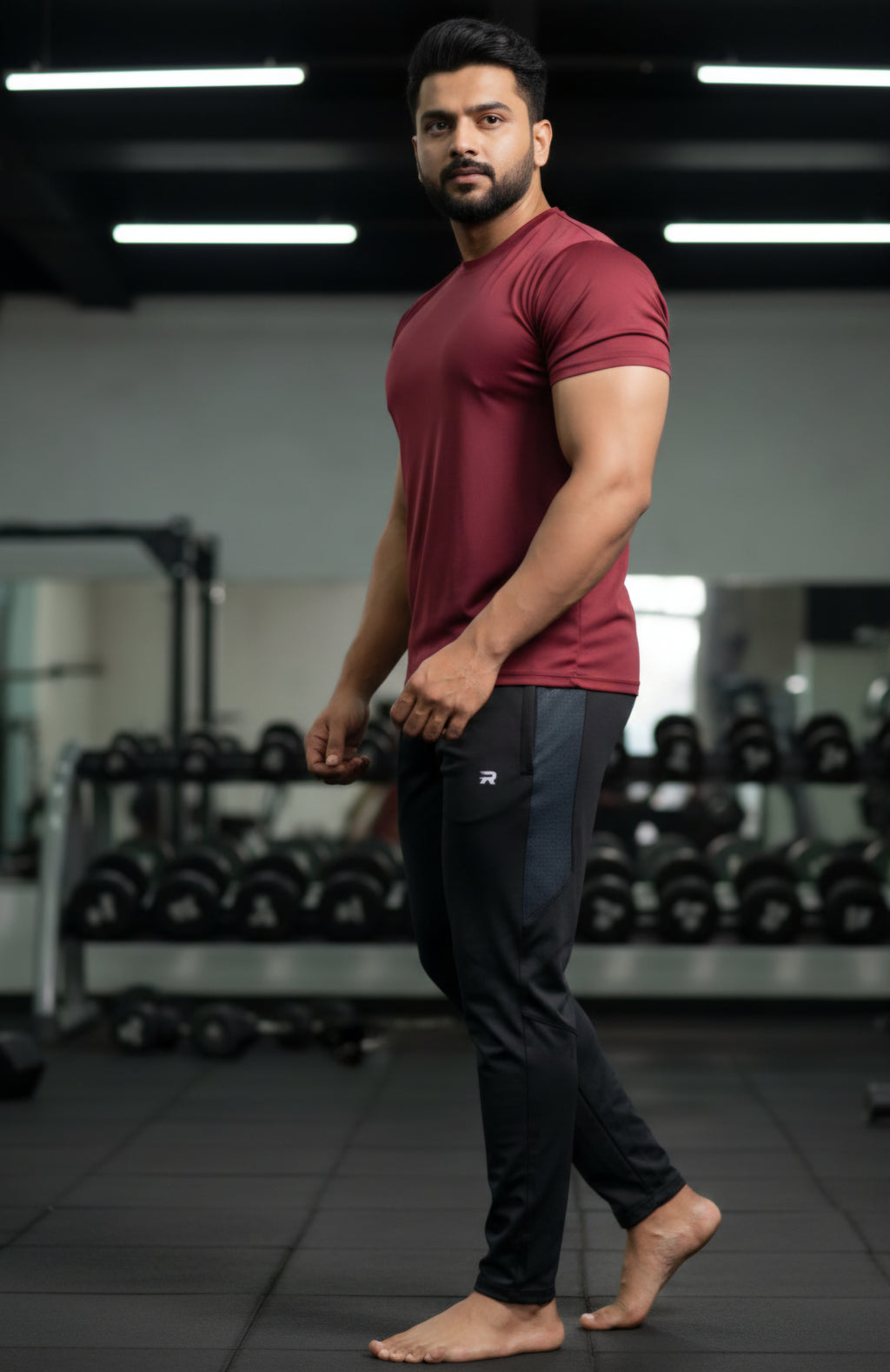 SLF-3BT 4WAY LYCRA SIDE PATTERN FULL PANT