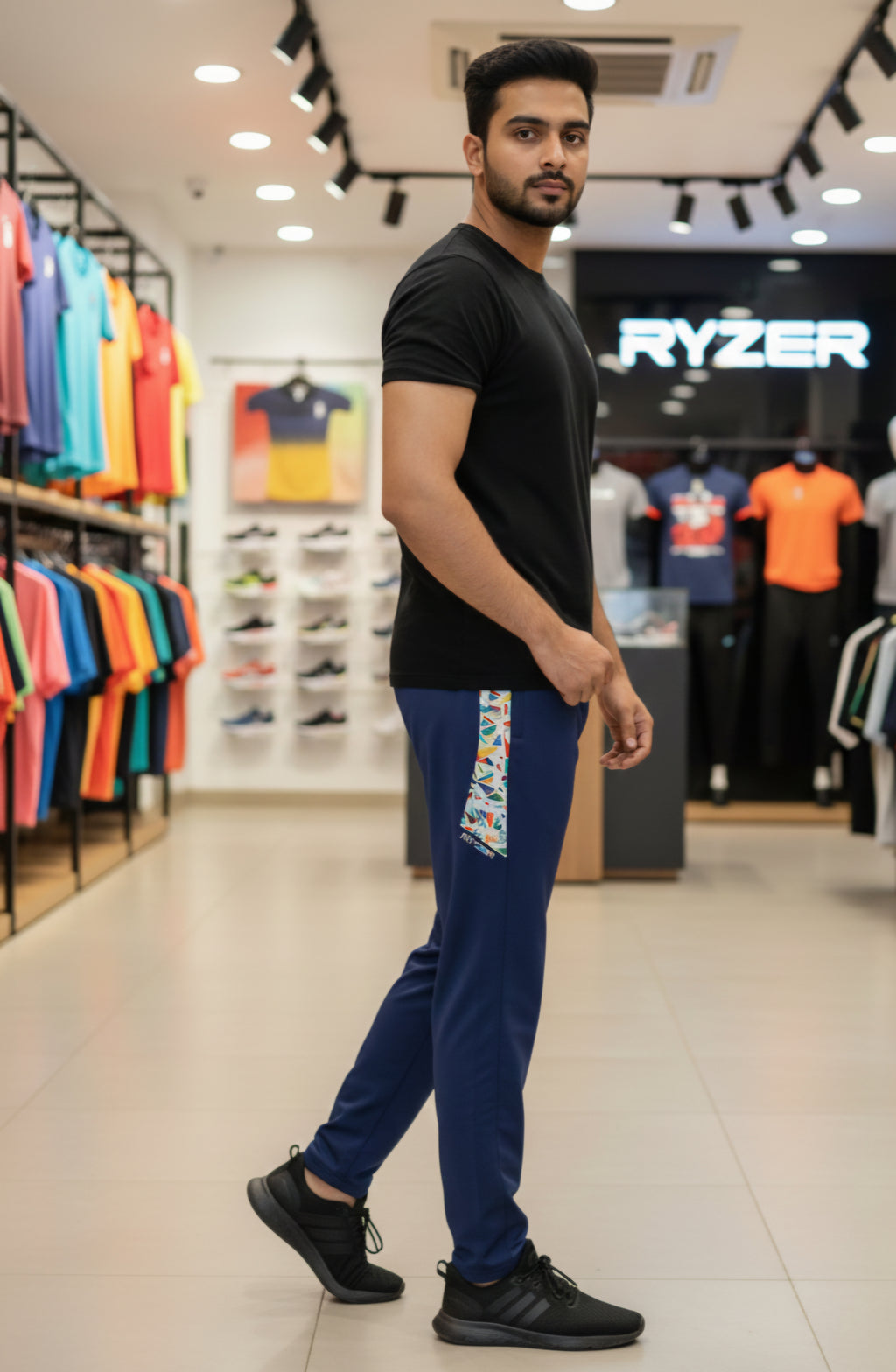 SLF-2C RYZER ULTRA-FLEX 4-WAY STRETCH SUBLIMATION TRACK LOWER
