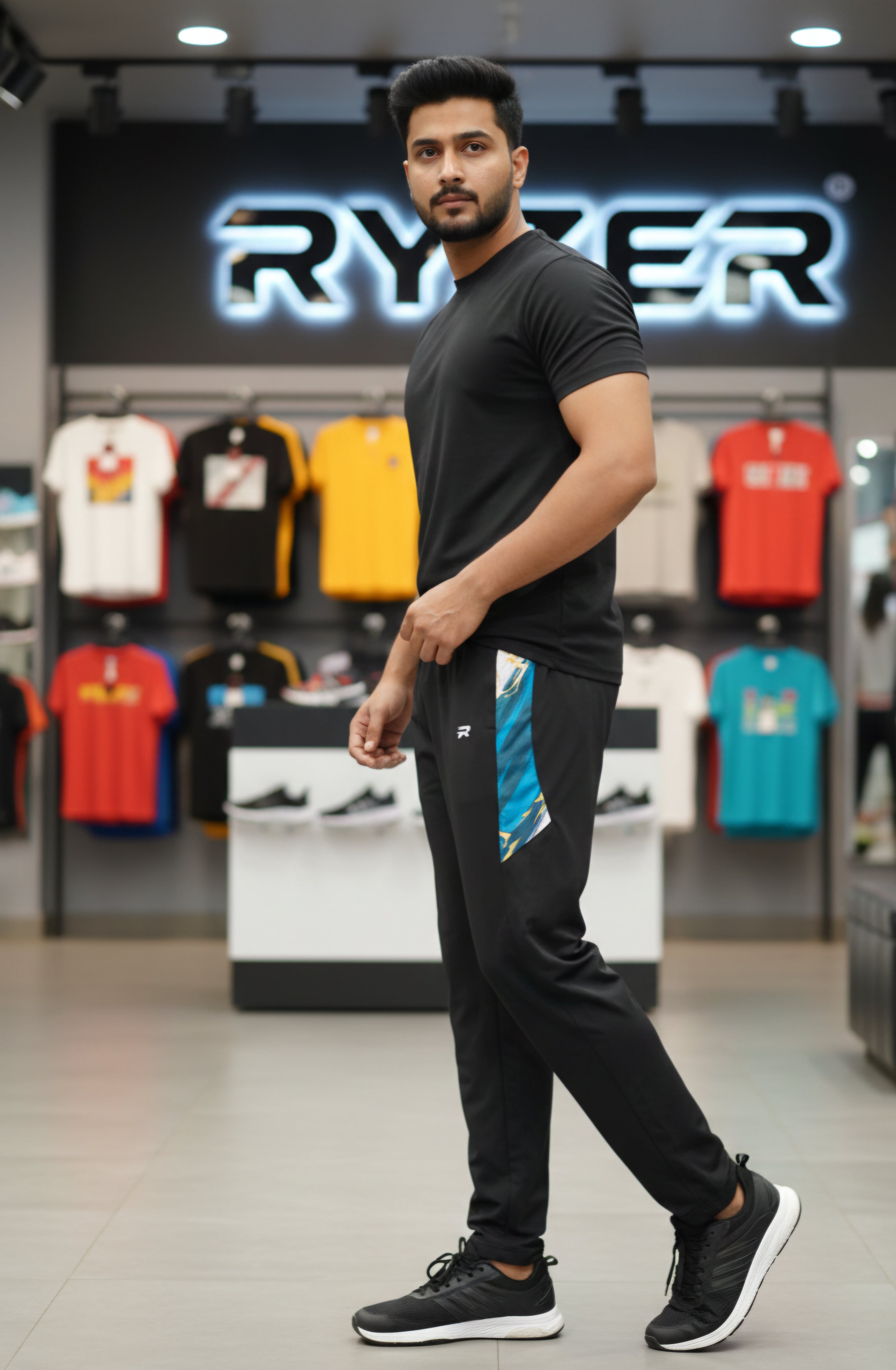 SLF-2C RYZER ULTRA-FLEX 4-WAY STRETCH SUBLIMATION TRACK LOWER