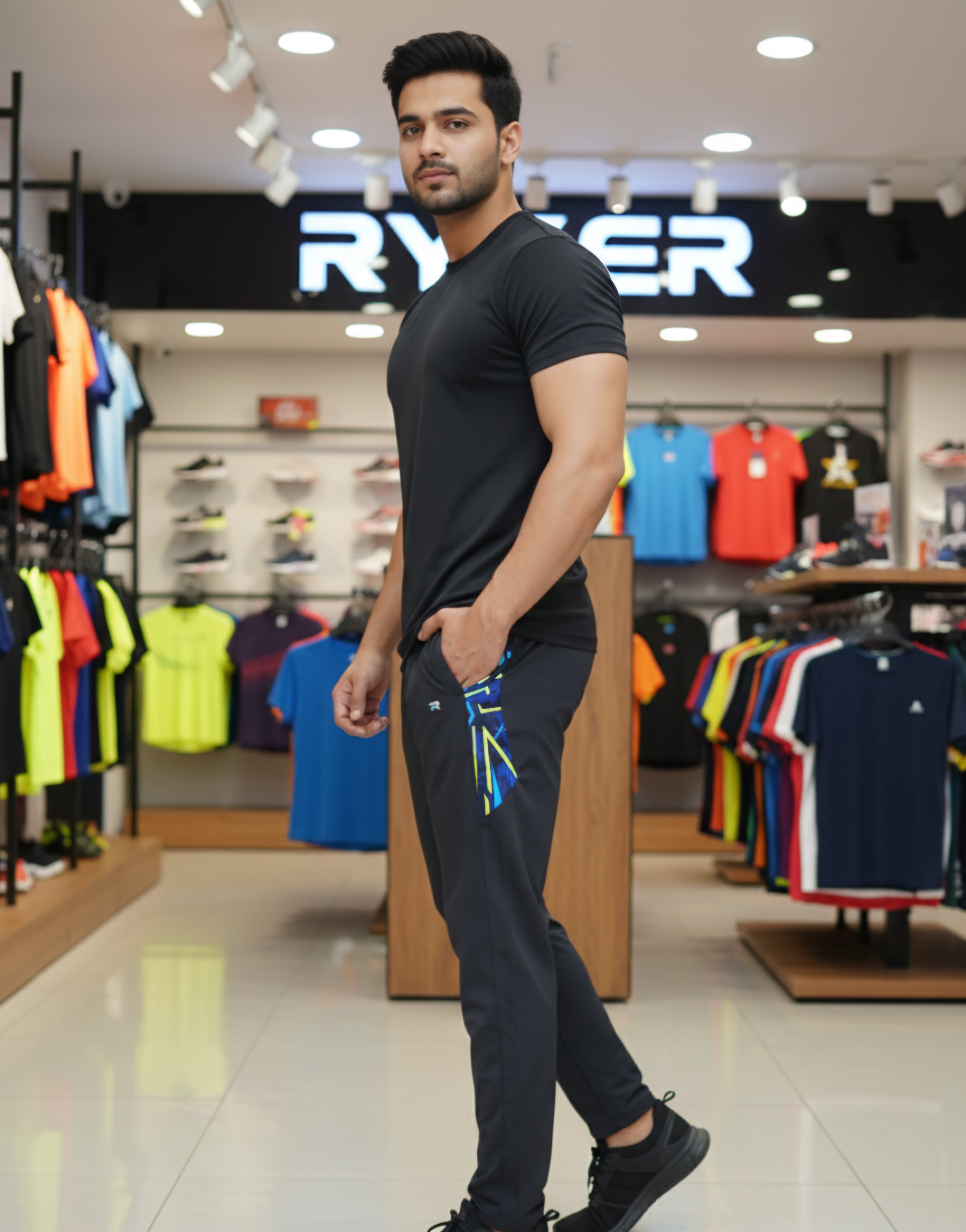 SLF-2C RYZER ULTRA-FLEX 4-WAY STRETCH SUBLIMATION TRACK LOWER