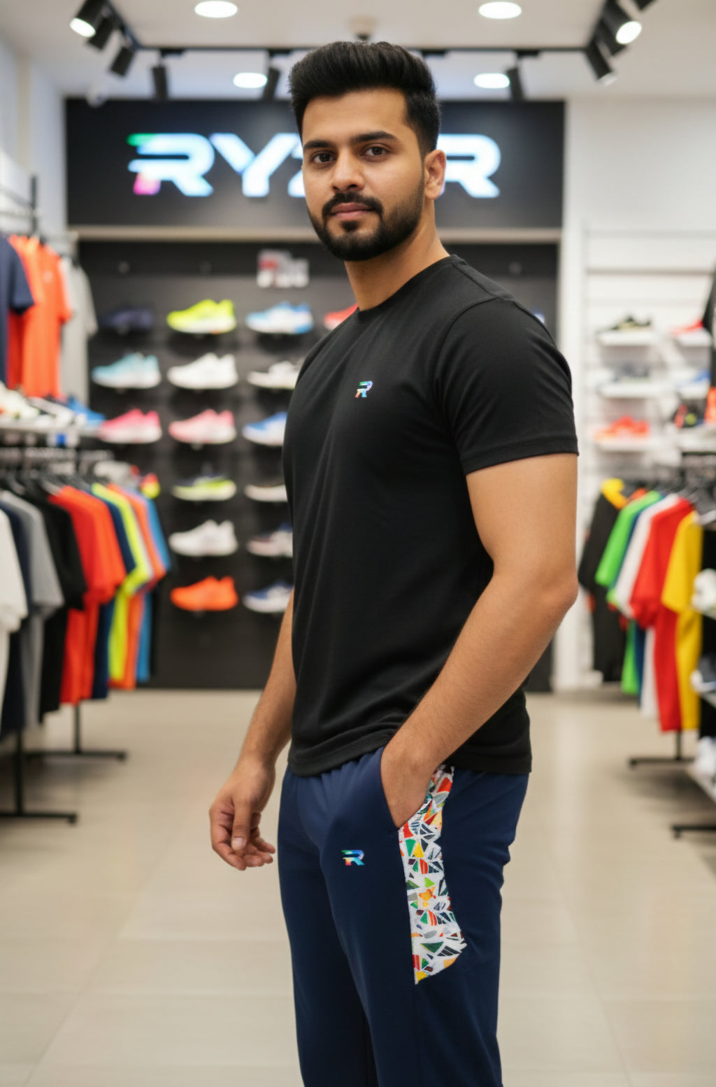 SLF-2C RYZER ULTRA-FLEX 4-WAY STRETCH SUBLIMATION TRACK LOWER