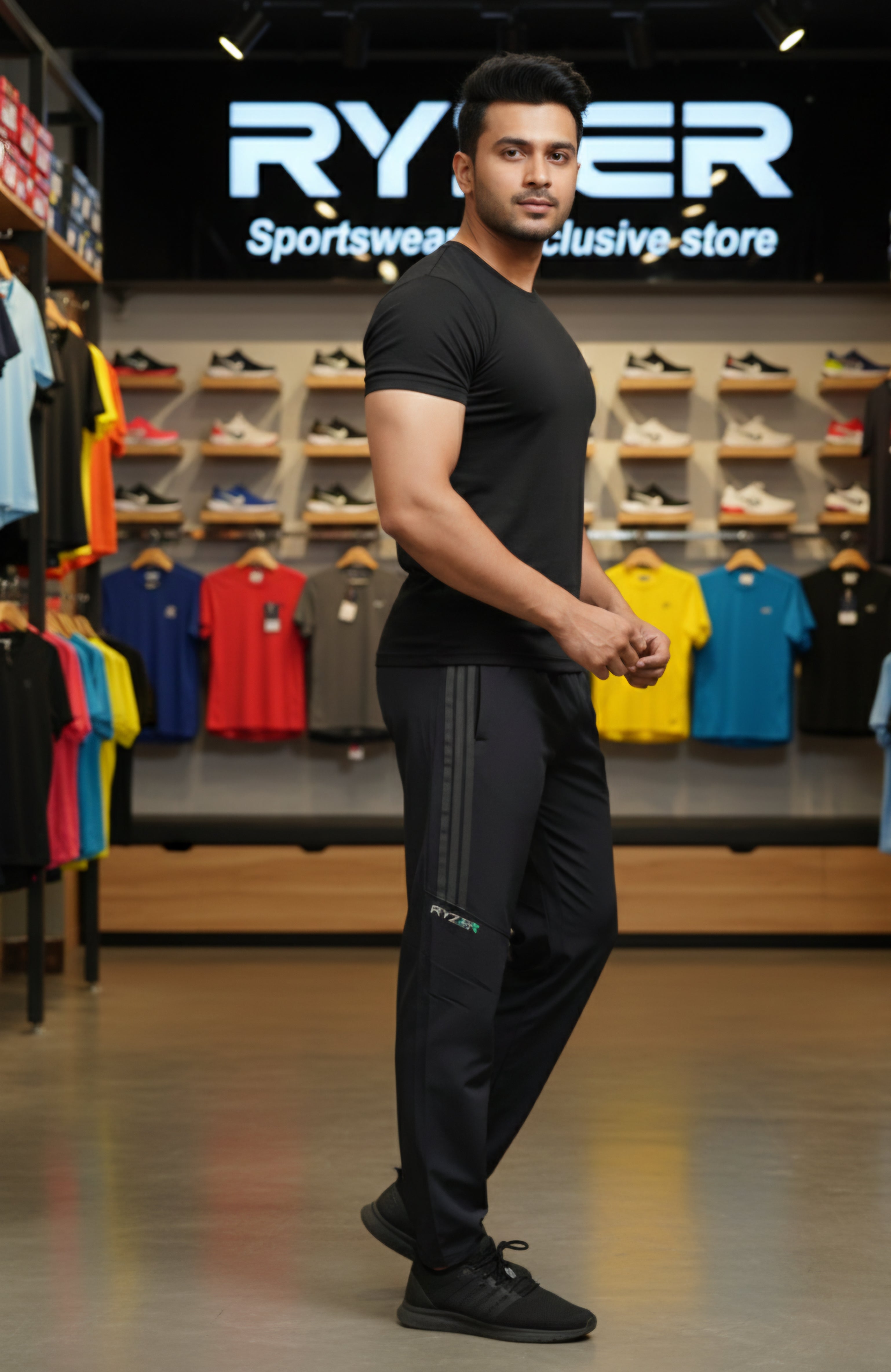 TERRY 3-STRIPE RYZER ELITE NS TRACK PANT