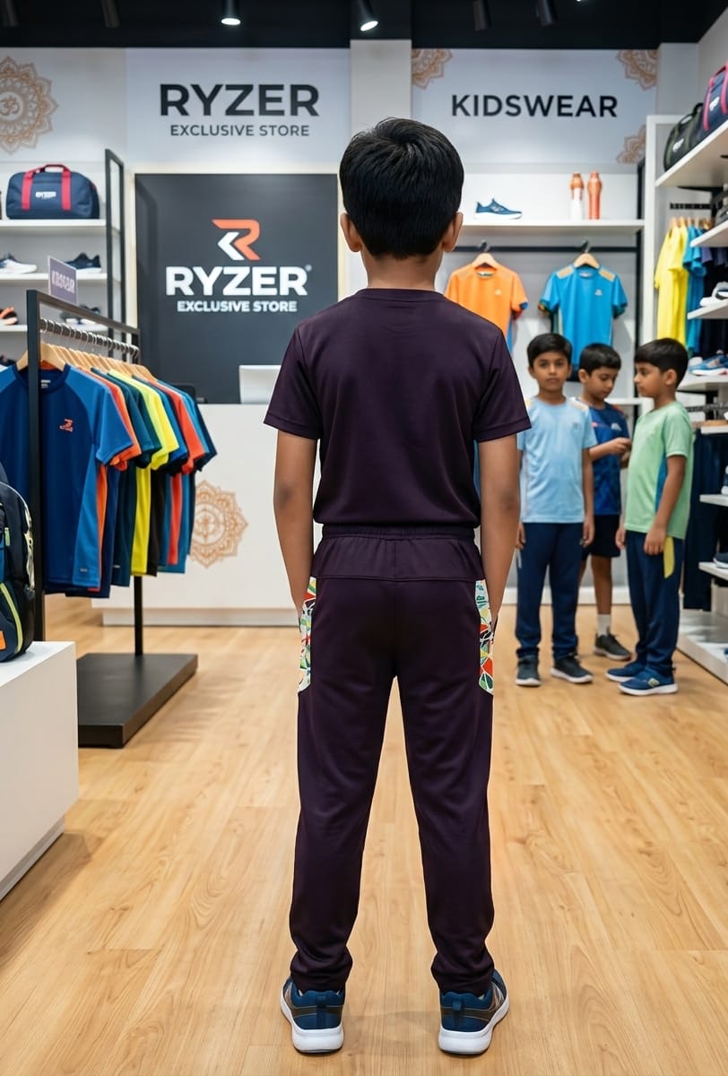 Kids Full 2c Youth Athletic Track Pants Set – Breathable Kids Sportswear