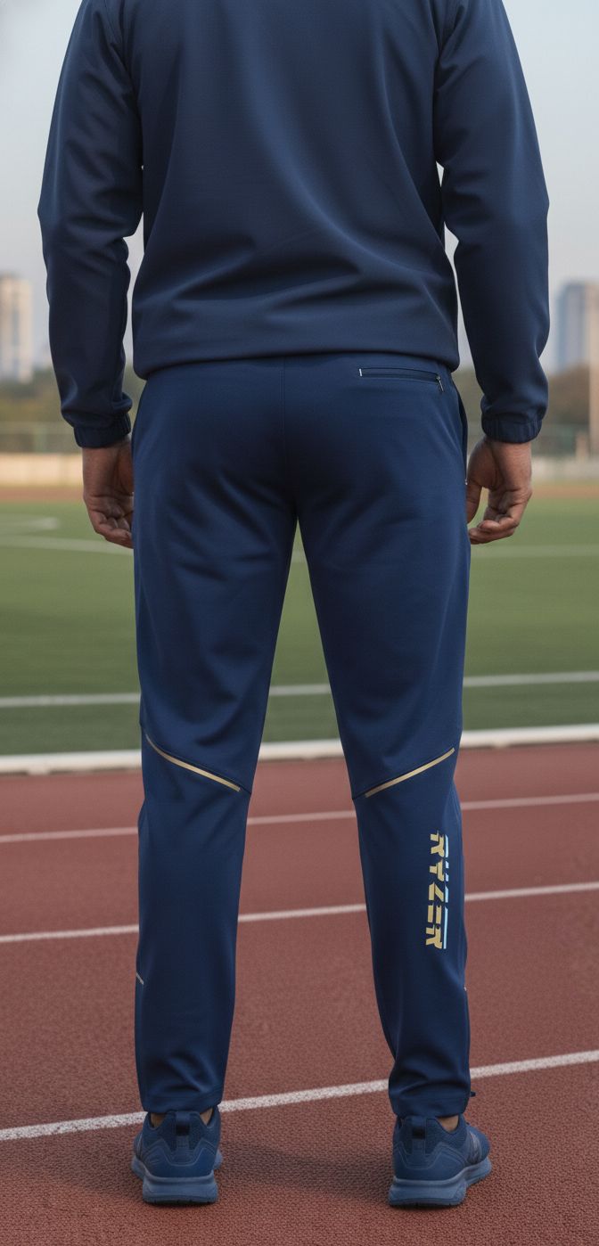 BTF-1 TAIWAN IMPORTED LYCRA LOWER WITH BACK ZIPPER AND REFLECTIVE DESIGN