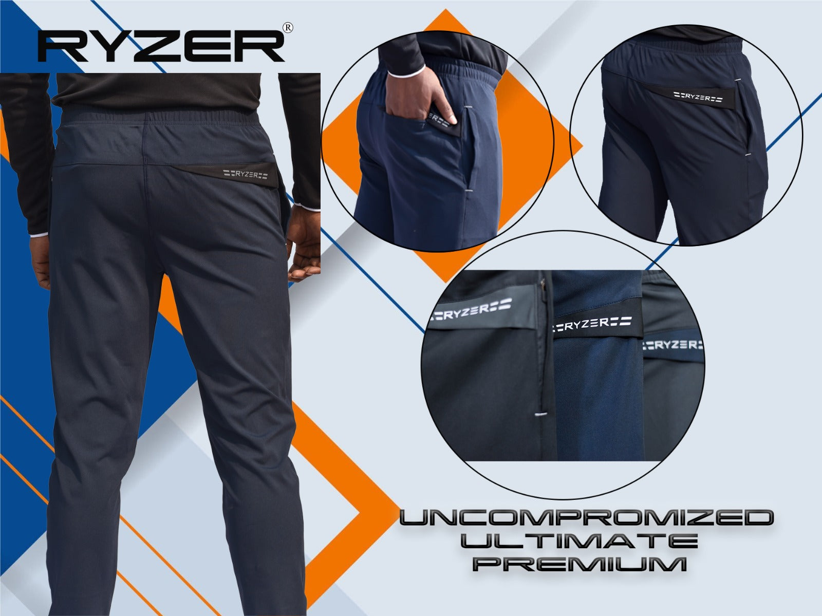 SLF 02X 4WAY LYCRA WITH BACK COVER POCKET – SIMPLE MODEL