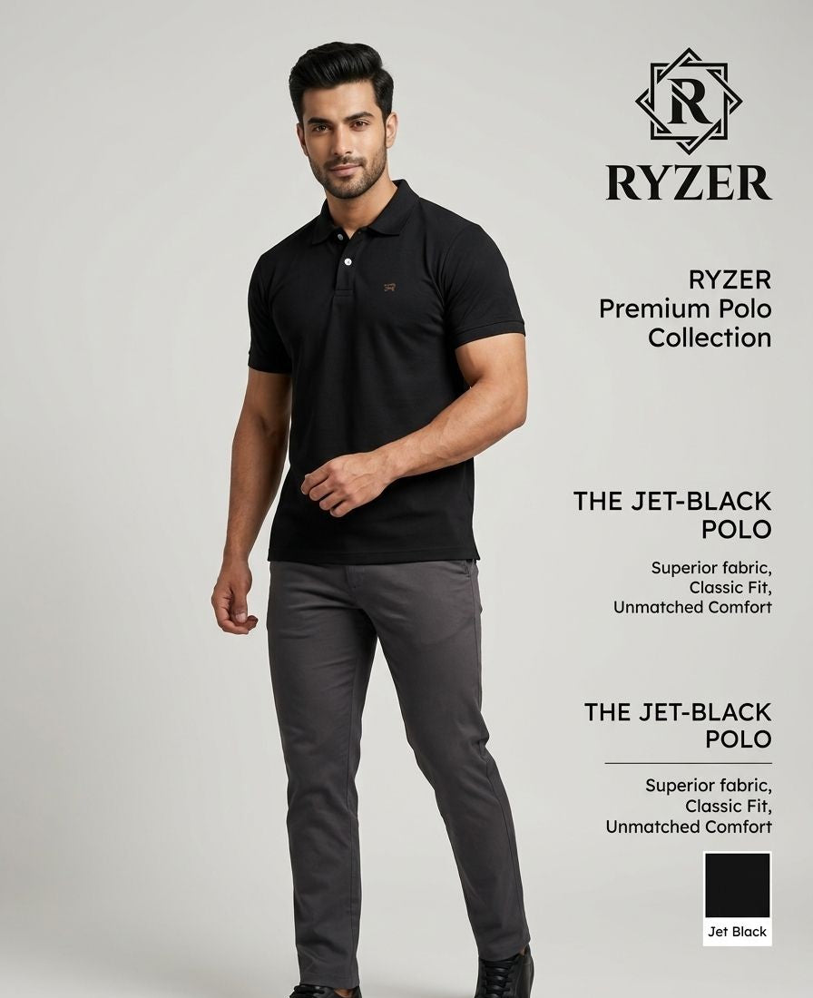 Men’s Premium Polo Metty T-Shirt – Stylish & Comfortable Everyday Wear